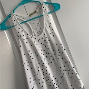 Great White Top with th Blue ⭐️ Stars!